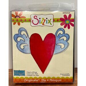 Sizzix Originals Die Heart With Wings 655824 by Dena Designs